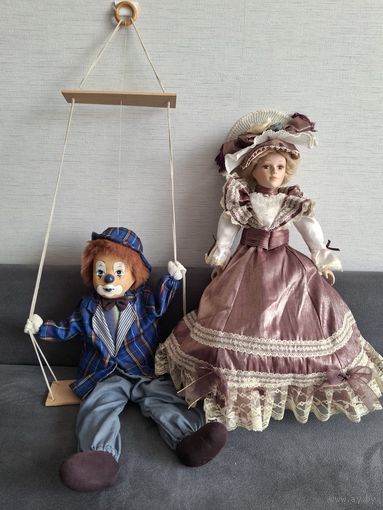 Кукла фарфоровая лот
