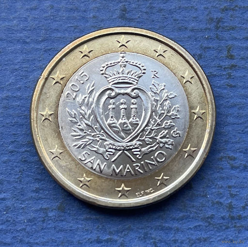 Сан-Марино 1 евро 2015