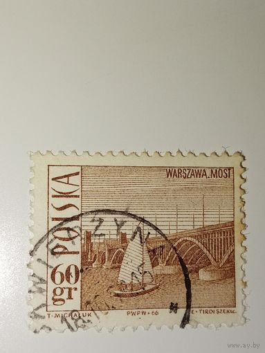 Польша 1966 Варшавский мост