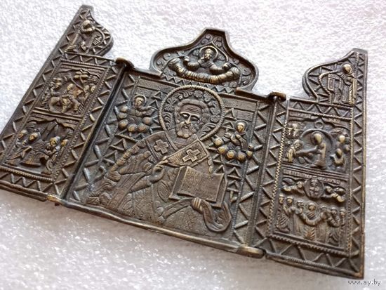 Николай Чудотворец бронза