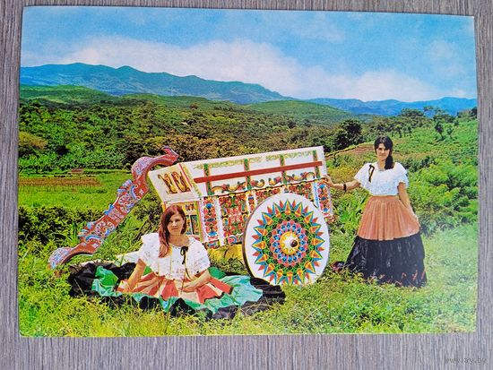 Этнография. Коста-Рика. Традиционная повозка