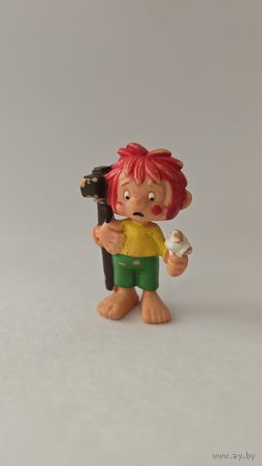 Фигурка Kinder, Пумукль! Редкая! Оригинал. Handwerker из серии "Пумукли" 1985 г