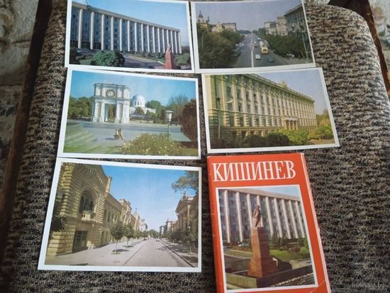 Кишинев, 1974 год. Набор открыток: 16 штук.
