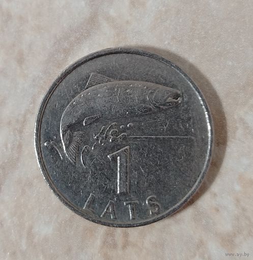 Латвия. 1 лат 1992. Распродажа личной коллекции