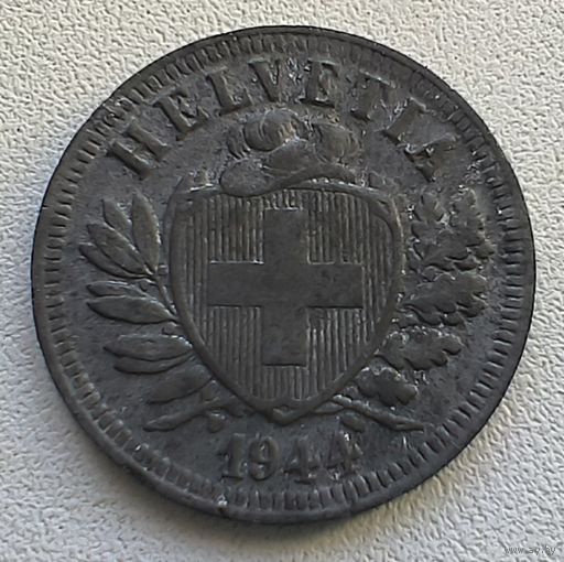 Швейцария 2 раппена, 1944  3-13-51