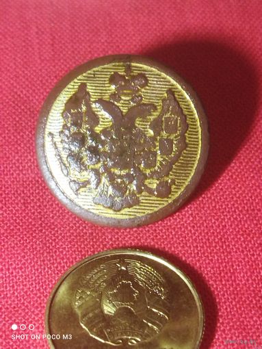 В Позолоте,не частая мундирная пуга,РИ,Сохран!!! Смотрите другие лоты, будут ещё