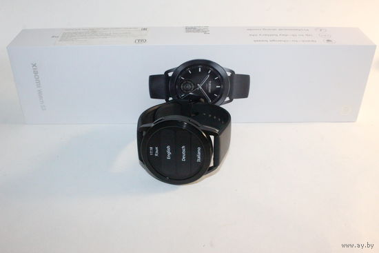 Умные часы Xiaomi Watch S3  (черный, международная версия)
