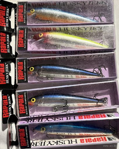 Воблеры Rapala - 13 шт + ящик Mikado