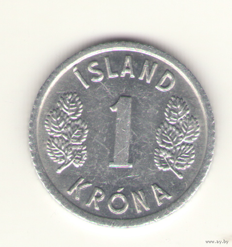 1 крона 1977 г.