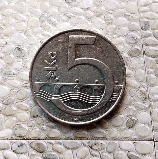 5 крон 1994 года Чехия. Чешская Республика.