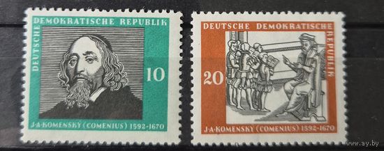 Германия, ГДР 1958 г. Mi.643-644 MNH** полная серия