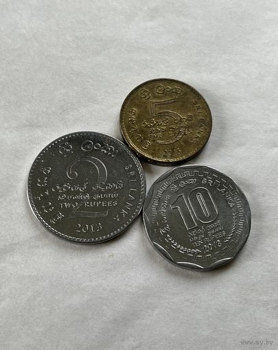 Шри - Ланка 3 монеты 2013