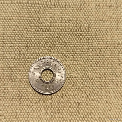 Фиджи 1/2 пенни 1954
