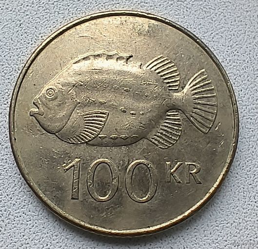 Исландия 100 крон, 2007 7-8-12