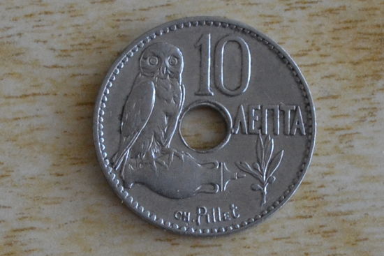 Греция 10 лепт 1912