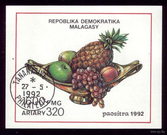 Блок 1992 год Мадагаскар 189