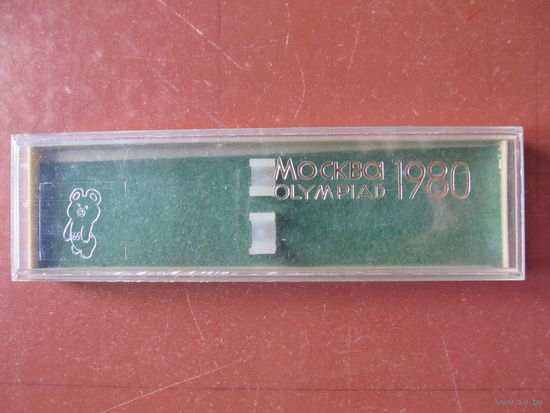 Футляр для ручек с олимпийским Мишкой.