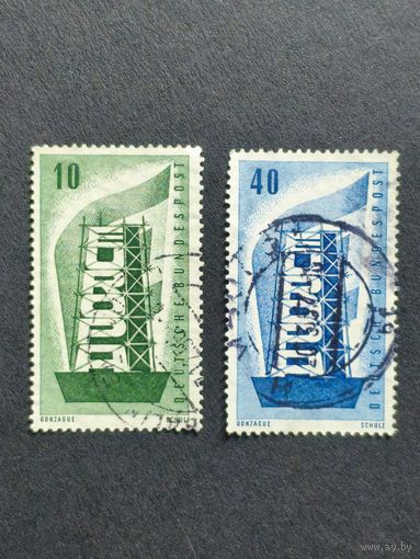 Германия 1956. Европа (C.E.P.T.) 1956 - Восстановление. Полная серия