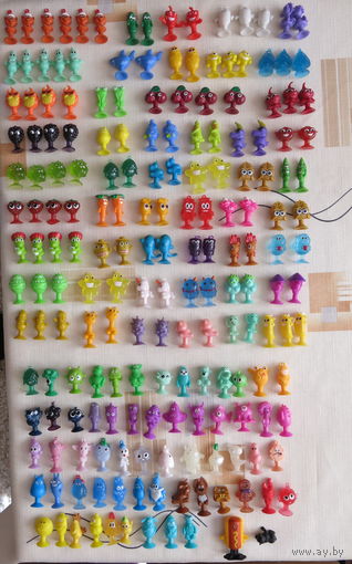 Бонстики (186 шт. в т.ч. 100 разных) + бонус