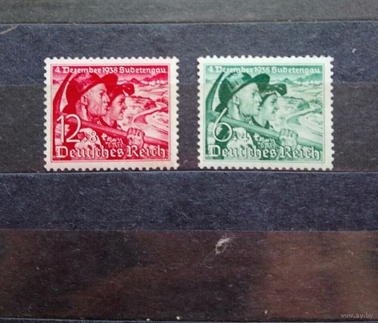 Марки. Германия. Рейх. 1938г.