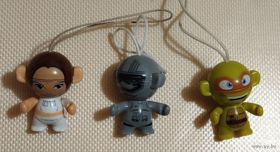 Фигурки киндер. Игрушки разных серий, Лот 6