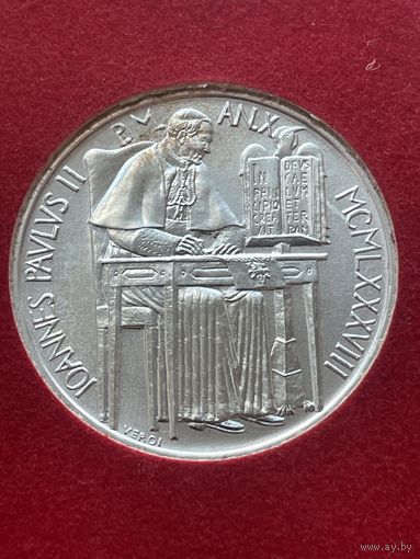 Ватикан 1000 лир 1988 г. ( из набора)