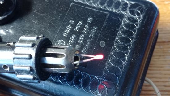 Выжигатель ПВД-3, прибор для выжигания по дереву из СССР