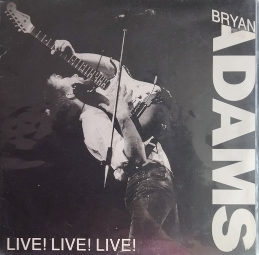 BRYAN ADAMS. /Live/1988, AM, 2LP, EX, Greece