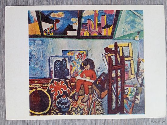 Дети. Нариманбеков. В мастерской