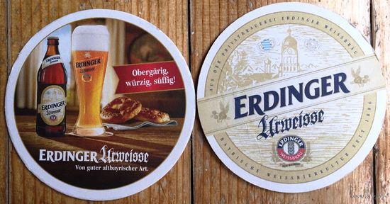Подставка под пиво Erdinger No 4