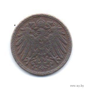 ГЕРМАНСКАЯ ИМПЕРИЯ 5 ПФЕННИГОВ 1912 D