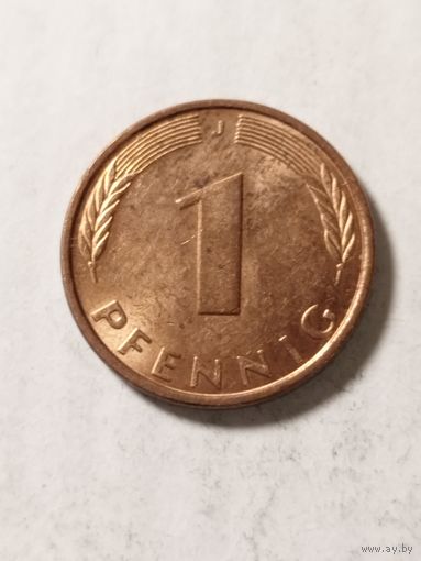 Германия 1 пфенинг 1991 J