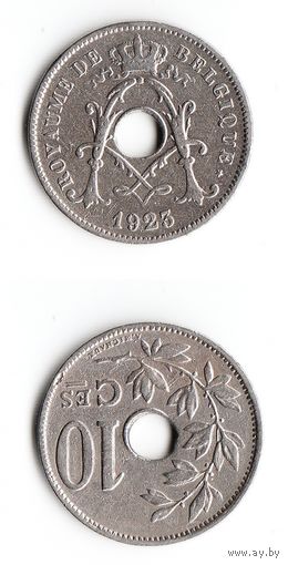10 сантимов Бельгия 1923 года