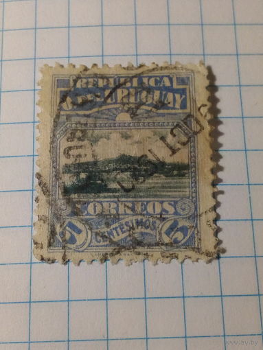 Марка Уругвай 1893