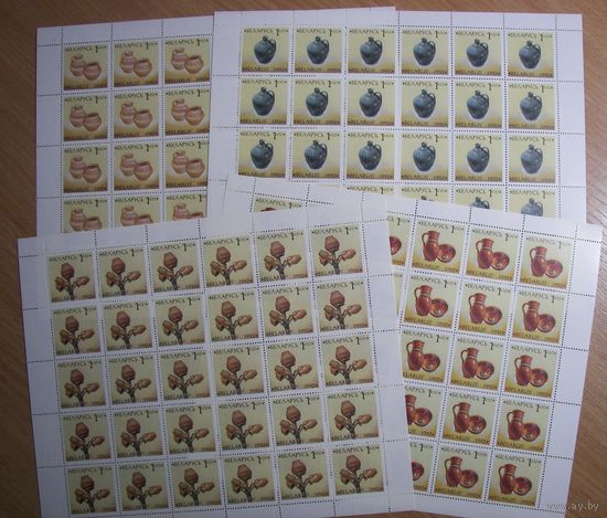 Керамика. 4 листа. 1992г.