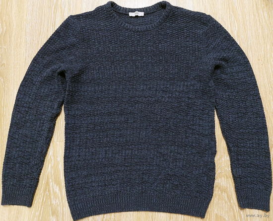 Кофта тёмно-синяя, мужская, DeFacto.