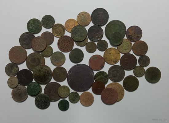 Лот 52 монет
