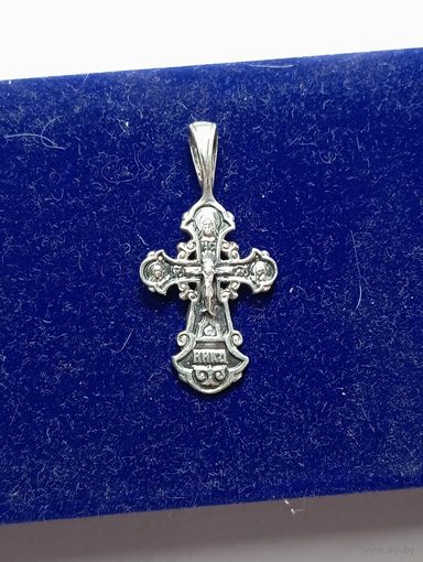 Серебряный крестик , 925 проба .