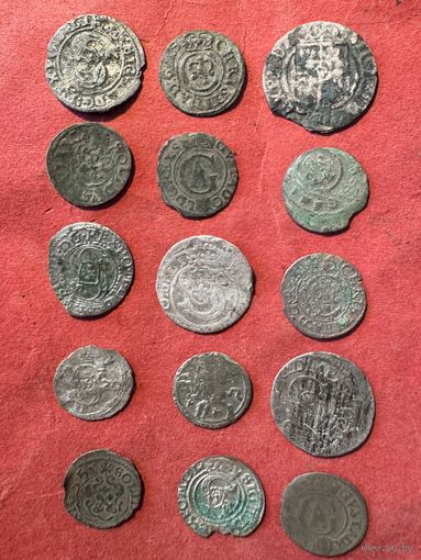 Монеты 1600-е годы.