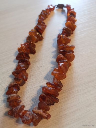 Бусы. Янтарь. СССР.