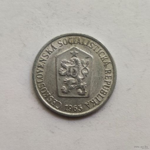 Чехословакия 10 геллеров 1965 г.