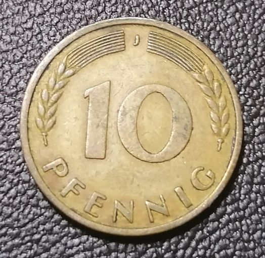 10 пфеннигов 1950 "J" - Гамбург