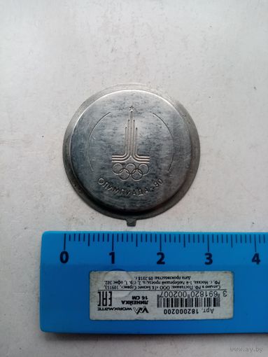 КРЫШКА К ЧАСАМ ОЛИМПИАДА-80 СССР