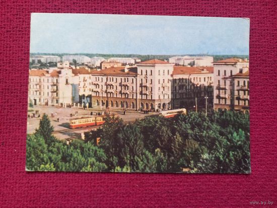 Витебск. На площади Ленина. Ананьины. 1966 г. Чистая.