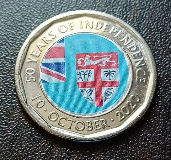 Фиджи 50 центов, 2020 50 лет независимости