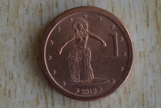 Острова Кука 1 цент 2010