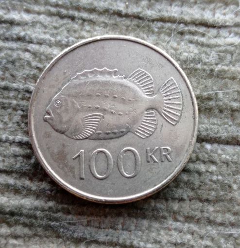 Werty71 Исландия 100 крон 1995 Рыба Пинагор