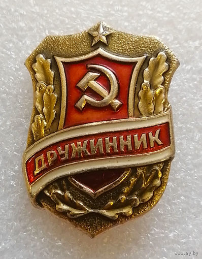 Знак Дружинник СССР #0927-OP19
