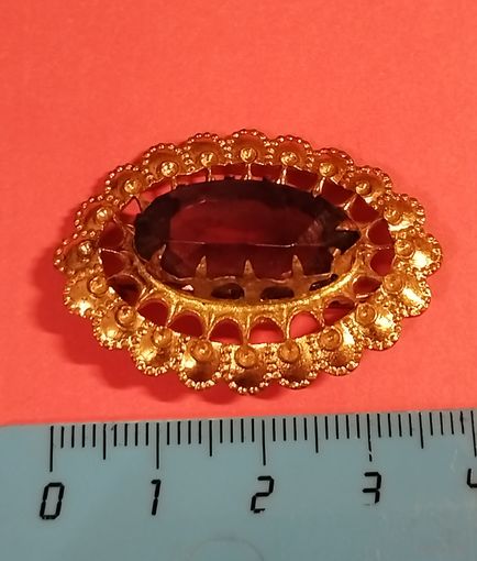 Распродажа украшений из бабушкиной шкатулки. Брошка. С рубля. Без минимальной цены. (ch-R)