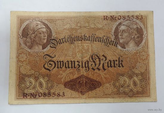 20 марок 1914 г. Германия.